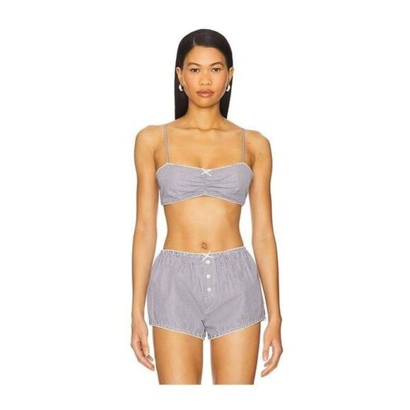 NIA Women's Zed Bralette & Norman Short in Black SET size S NWT$148 - Picture 2 of 6